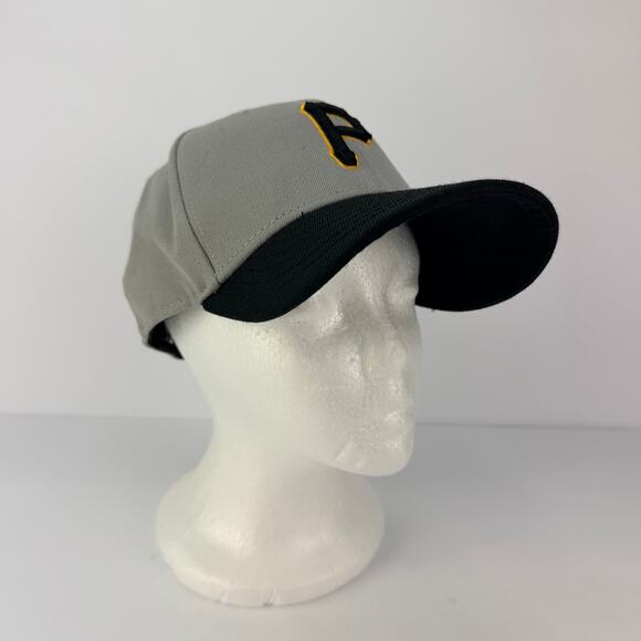New Era 59Fifty Retro Gray On-Field Pittsburgh Pirates Fitted Baseball Hat 7 1/8 - Picture 2 of 9